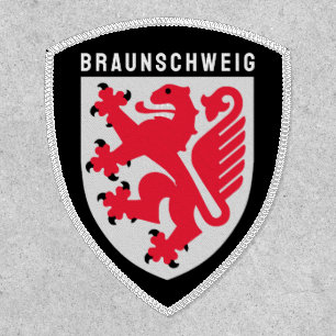 Coat of Arms of Braunschweig, Germany Patch