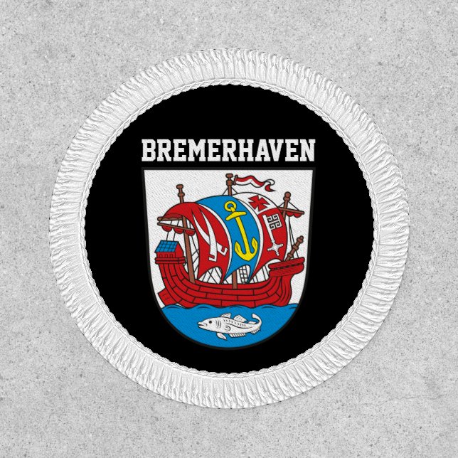 Coat of Arms of Bremerhaven, Germany Patch (Front)