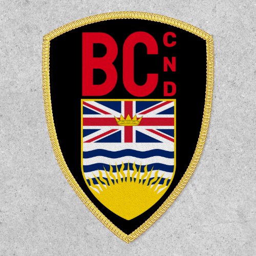 Coat of Arms of British Columbia _ CND Patch