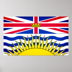 Coat of Arms of British Columbia - CND Poster
