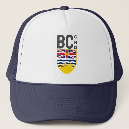 Coat of Arms of British Columbia _ CND Trucker Hat