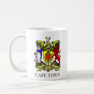 Coat of Arms of Cape Town, South Africa Coffee Mug