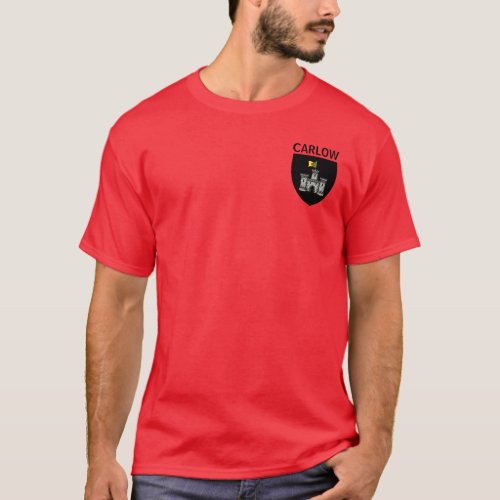 Coat of Arms of Carlow town Republic of Ireland T_Shirt