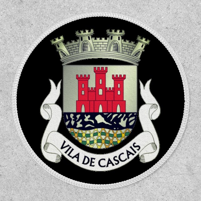 Coat of Arms of Cascais, Portugal Patch (Front)