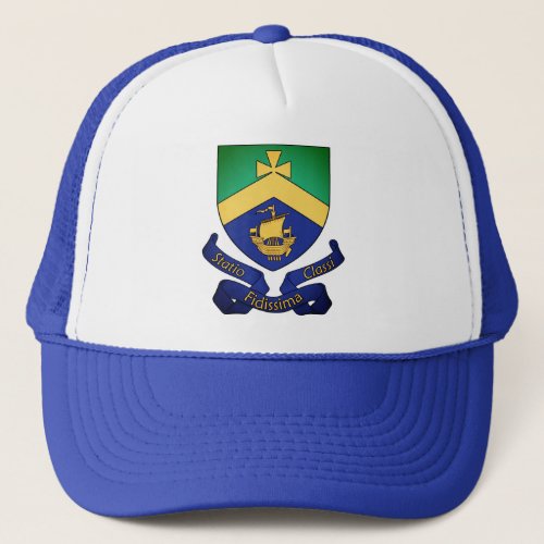 Coat of Arms of Cobh County Cork Ireland Trucker Hat