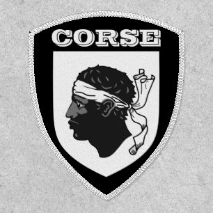 Coat of Arms of Corsica Patch