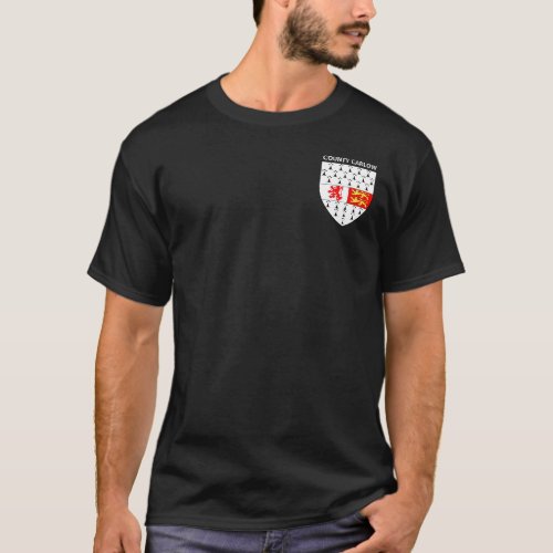 Coat of Arms of County Carlow Republic of Ireland T_Shirt