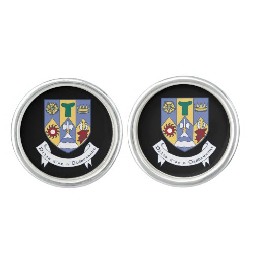 Coat of Arms of County Clare Ireland Cufflinks