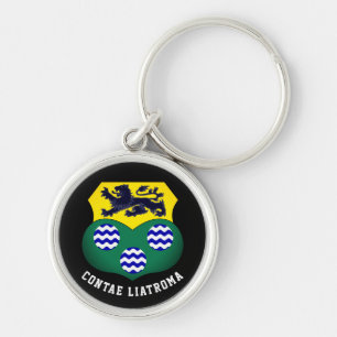 Coat of Arms of County Leitrim, Ireland Keychain