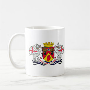 Coat of arms of County Londonderry, N. Ireland Cof Coffee Mug