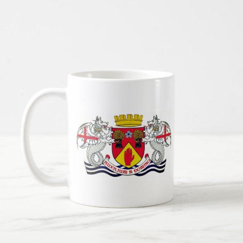 Coat of arms of County Londonderry N Ireland Cof Coffee Mug
