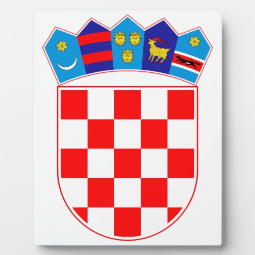 Coat of arms of Croatia Croatian Emblem Hrvatska Plaque