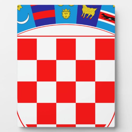 Coat of arms of Croatia Croatian Emblem Hrvatska Plaque