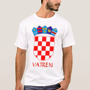Coat of Arms of Croatia Vatreni T-Shirt