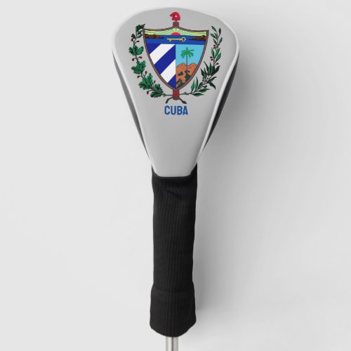 Coat of arms of Cuba Golf Head Cover