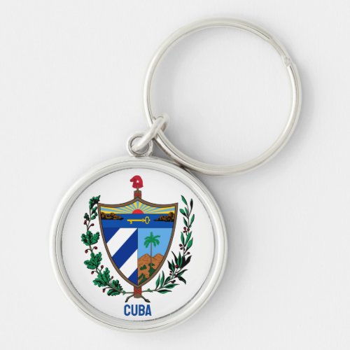 Coat of arms of Cuba Keychain