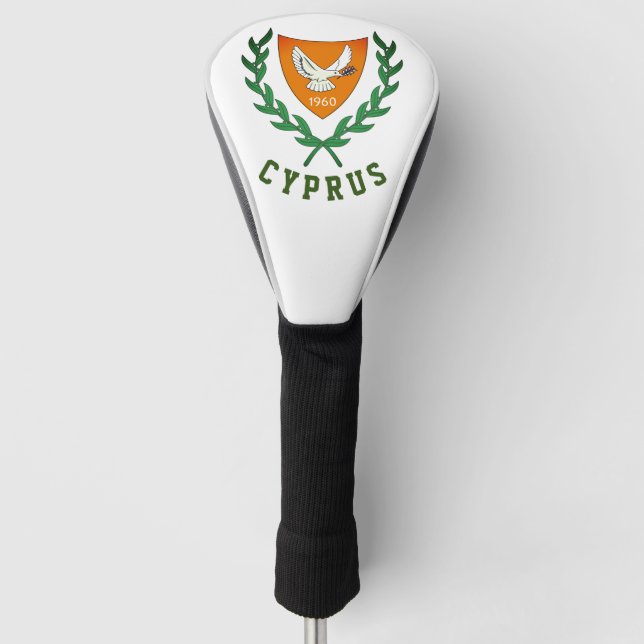 Coat of Arms of CYPRUS Golf Head Cover (Front)