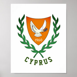 Coat of Arms of CYPRUS Poster