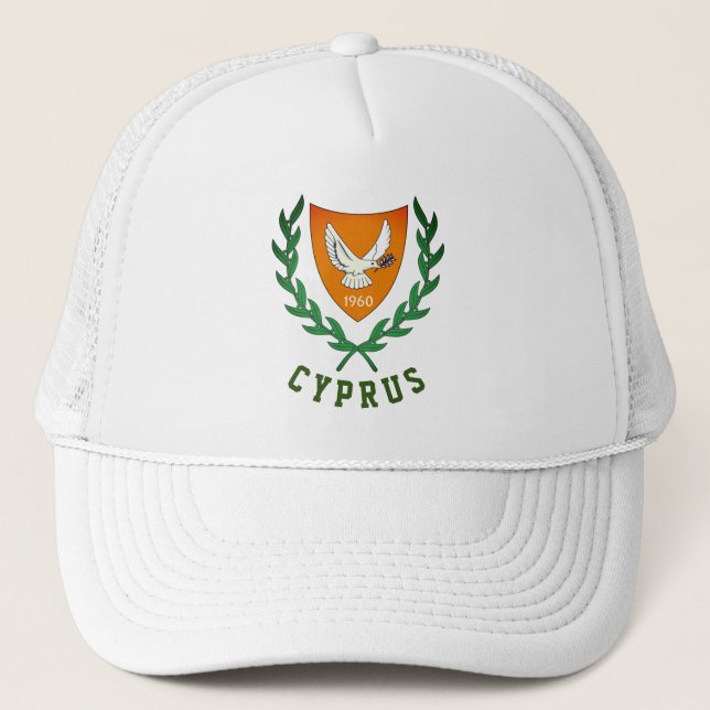 Coat of Arms of CYPRUS Trucker Hat (Front)