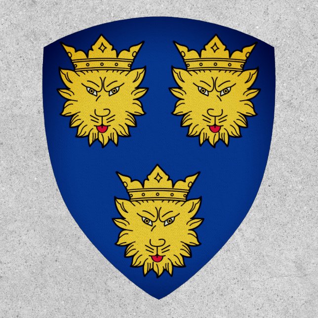 Coat of Arms of Dalmatia, Croatia Patch (Front)