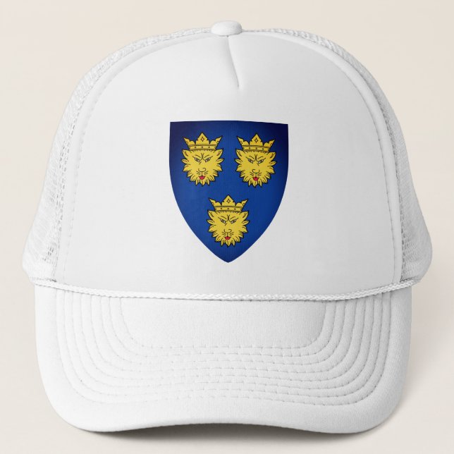 Coat of Arms of Dalmatia, Croatia Trucker Hat (Front)