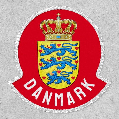 Coat of Arms of Denmark Patch