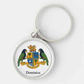 Coat of arms of Dominica Keychain