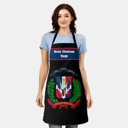 Coat of arms of Dominican Republic Apron