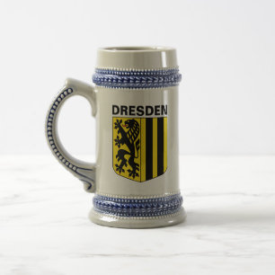 Coat of Arms of Dresden, Germany Beer Stein