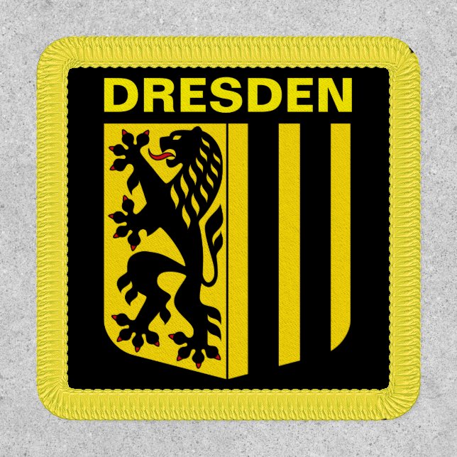 Coat of Arms of Dresden, Germany Patch (Front)