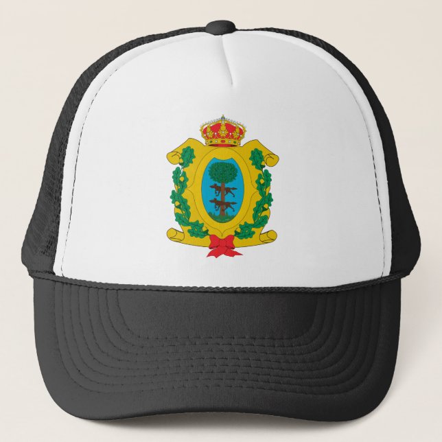Coat of arms of Durango Mexico Official Symbol Trucker Hat (Front)