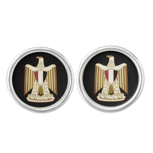 Coat of Arms of Egypt Cufflinks