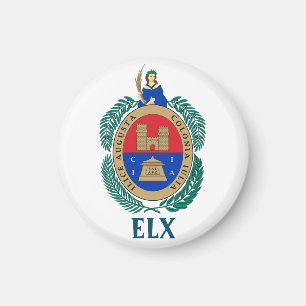 Coat of Arms of Elche, SPAIN Magnet