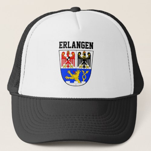 Coat of Arms of Erlangen GERMANY Trucker Hat