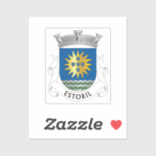 Coat of Arms of Estoril, Portugal Sticker