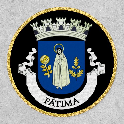 Coat of Arms of Ftima Portugal Patch