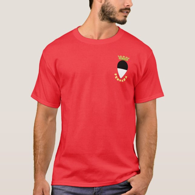 Coat of Arms of Ferrara, ITALY T-Shirt (Front)