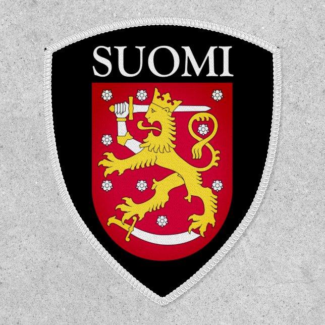 Coat of Arms of Finland Patch (Front)