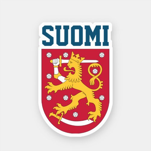 Coat of Arms of Finland Sticker