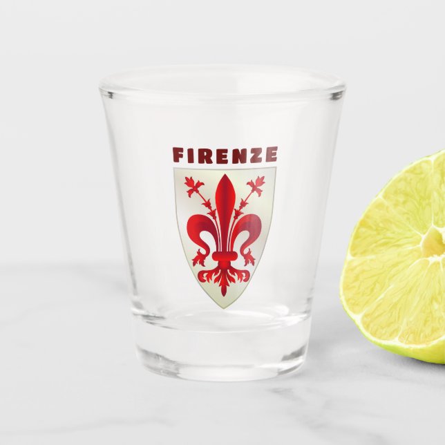 Coat of Arms of Firenze  Shot Glass (Front)