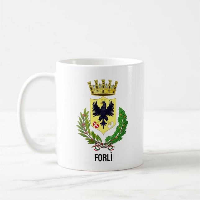 Coat of arms of Forlì, ITALY Coffee Mug (Left)