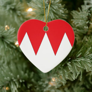 Coat of arms of Franconia, Germany Ceramic Ornament