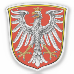 Coat of arms of Frankfurt am Main, Germany Sticker