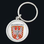 Coat of Arms of Frankfurt - GERMANY Keychain<br><div class="desc">Coat of Arms of Frankfurt am Main,  Germany.</div>