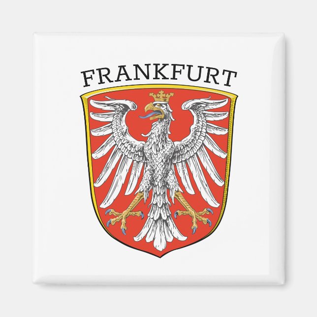 Coat of Arms of Frankfurt - GERMANY Magnet (Front)