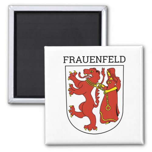 Coat of Arms of Frauenfeld Switzerland Magnet