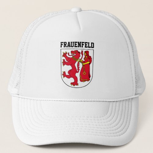 Coat of Arms of Frauenfeld Switzerland Trucker Hat