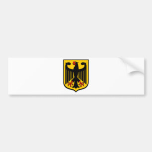 Coat of Arms of Germany. Bumper Sticker