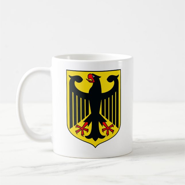 Coat of arms of Germany Coffee Mug (Left)