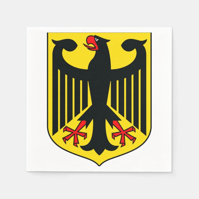 Coat of arms of Germany Napkins (Front)